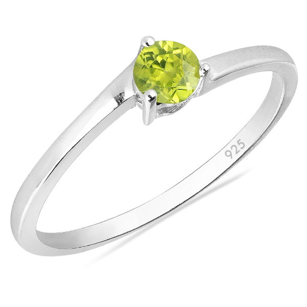 Inel argint Elinor, 925, cu peridot - IVA0021 [1]