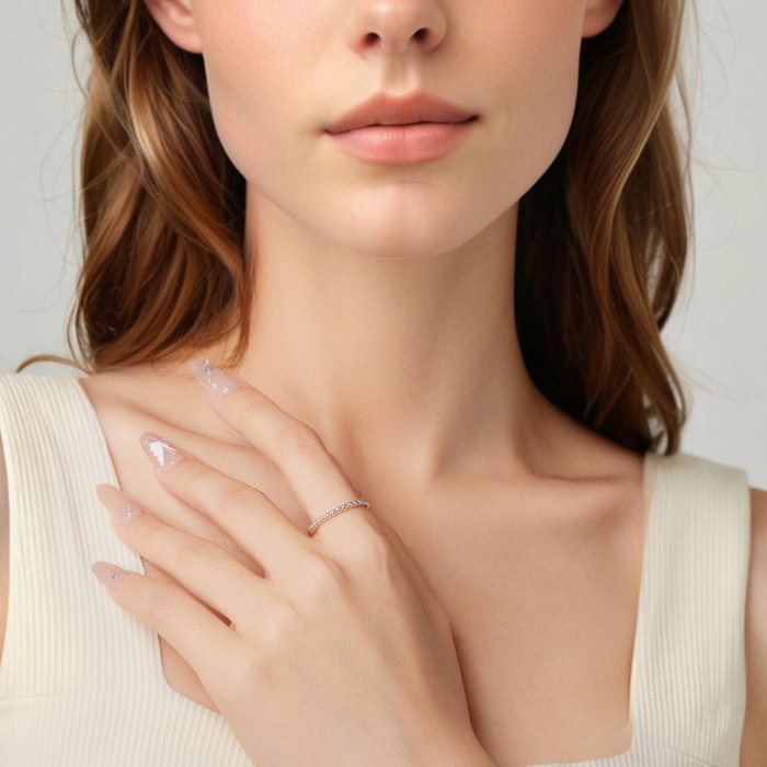 Inel argint Eternity [7]