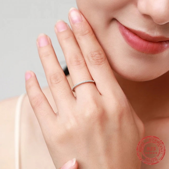 Inel argint Eternity [2]