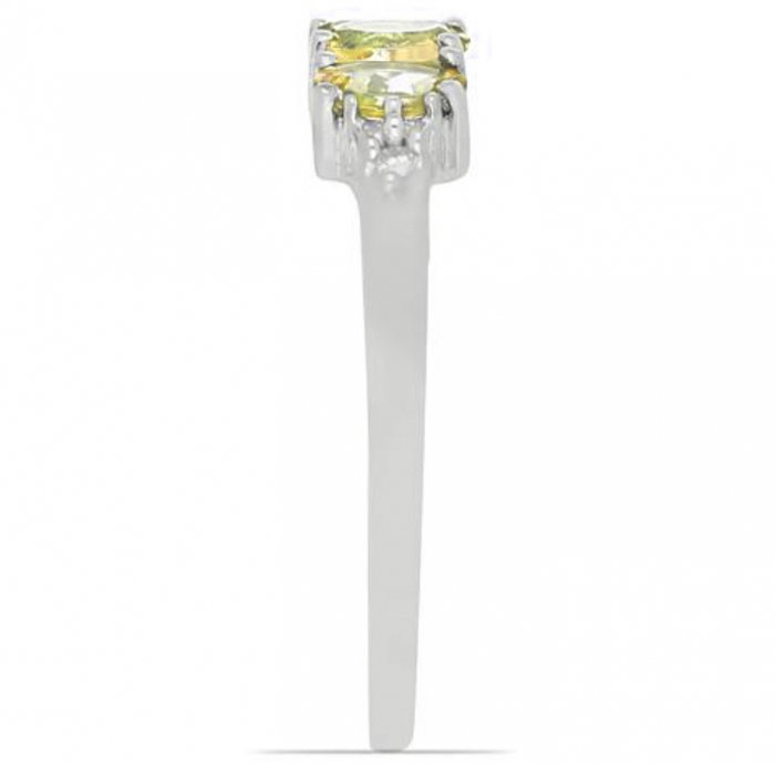 Inel argint eternity cu 5 pietre de citrin - IVA0097 [7]
