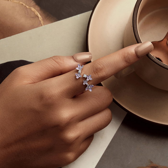 Inel argint Flori de Liliac [9]