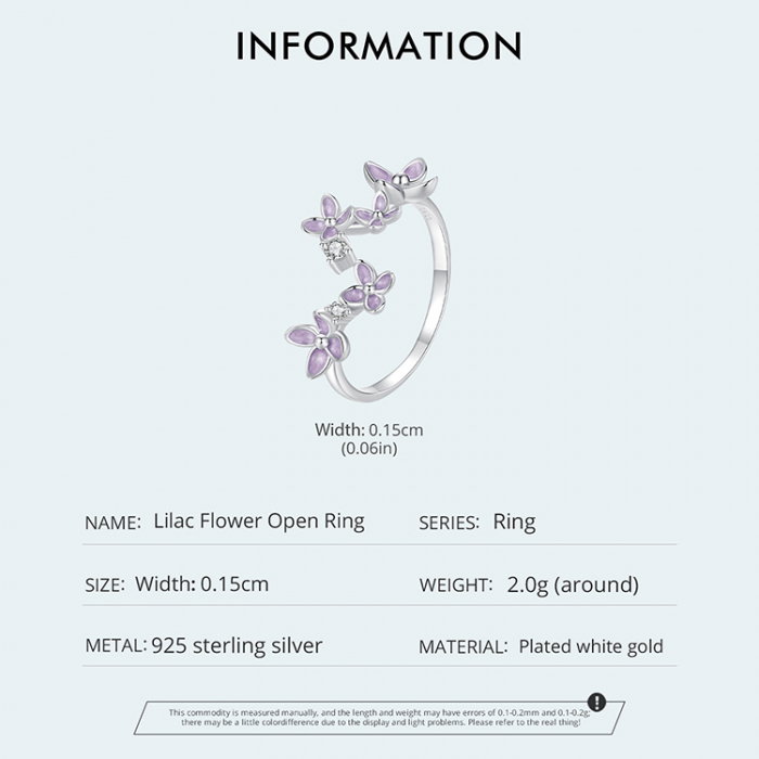 Inel argint Flori de Liliac [19]