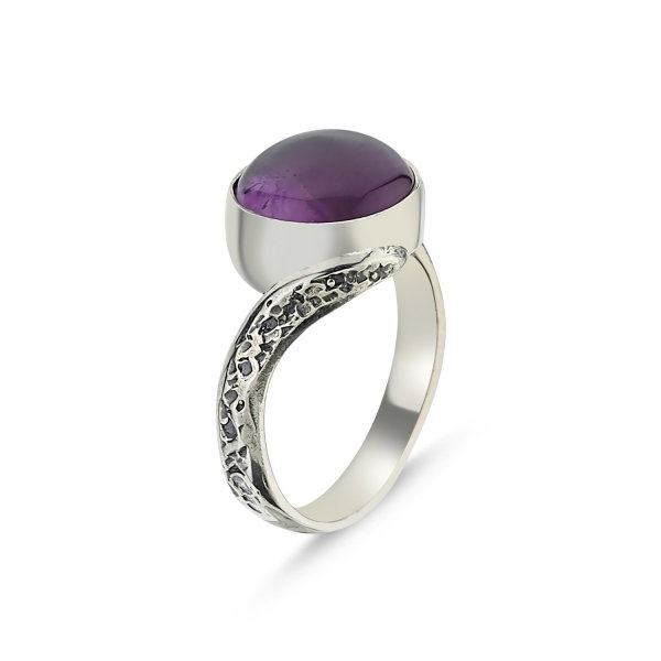 Inel argint Handmade cu Ametist [1]