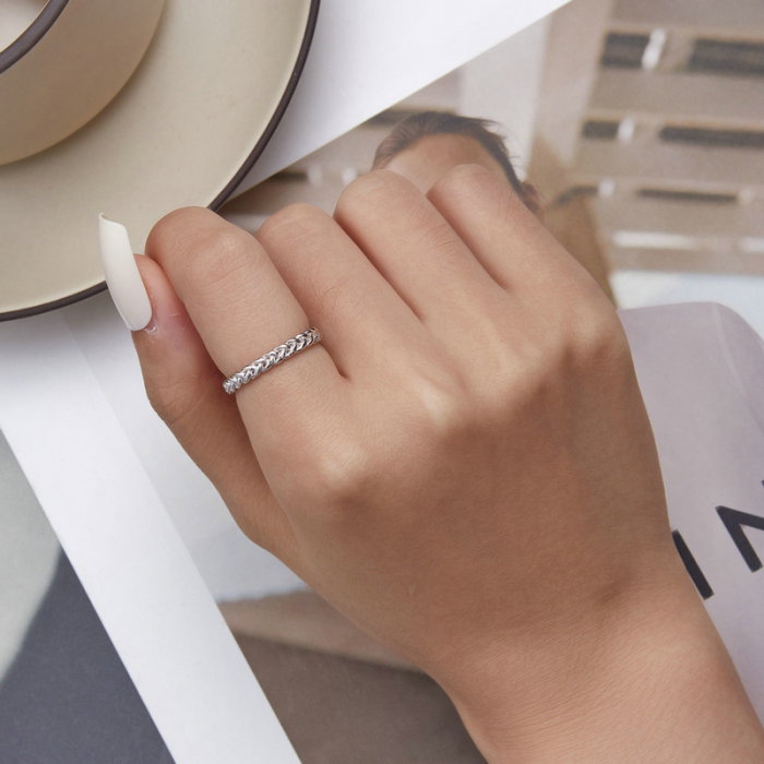 Inel argint impletit [7]