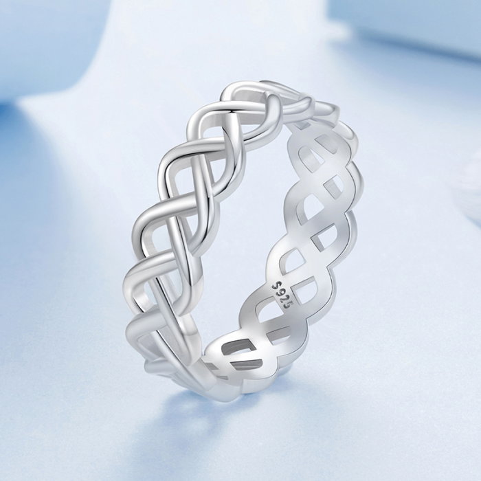 Inel argint impletit [3]