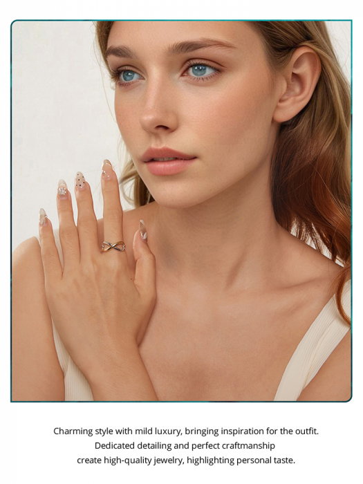 Inel argint Infinit [13]