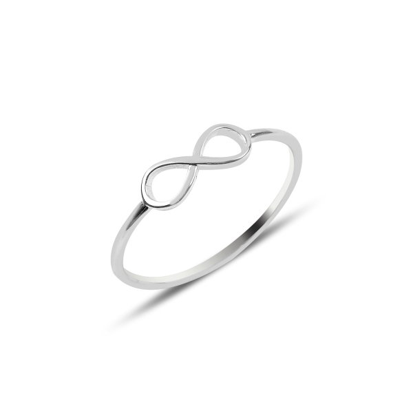 Inel argint infinit placat cu rodiu - ITU0227 [1]