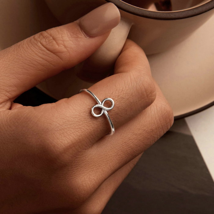 Inel argint Infinity [2]