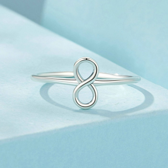 Inel argint Infinity [5]