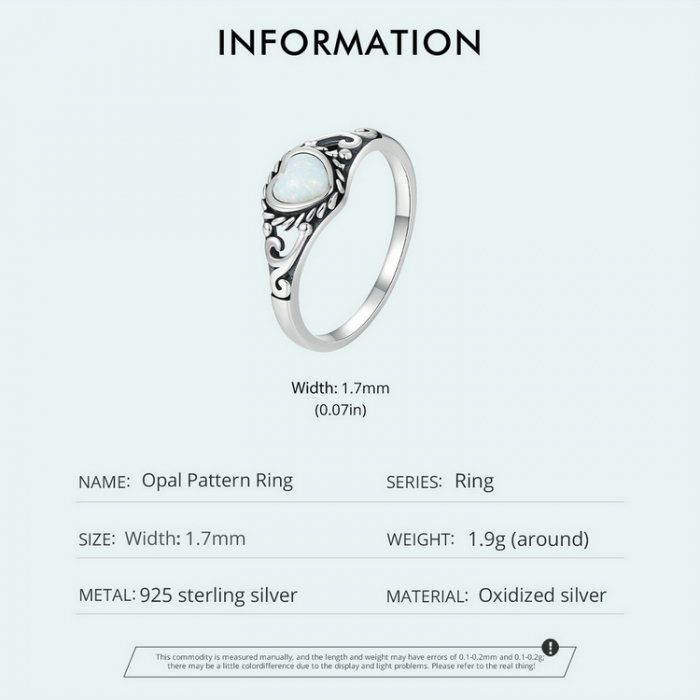 Inel argint inima de opal [9]