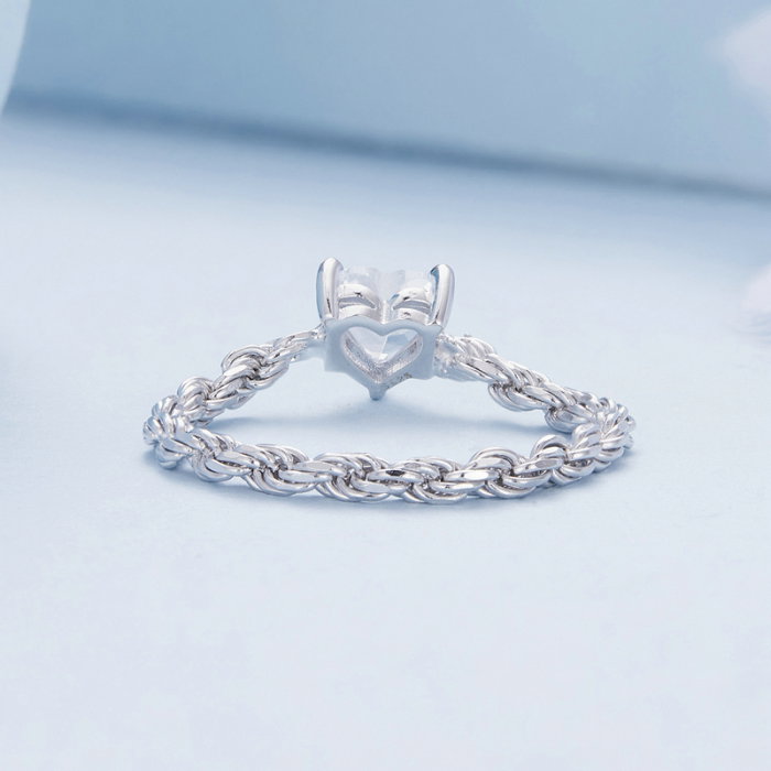 Inel argint inima inlantuita [5]