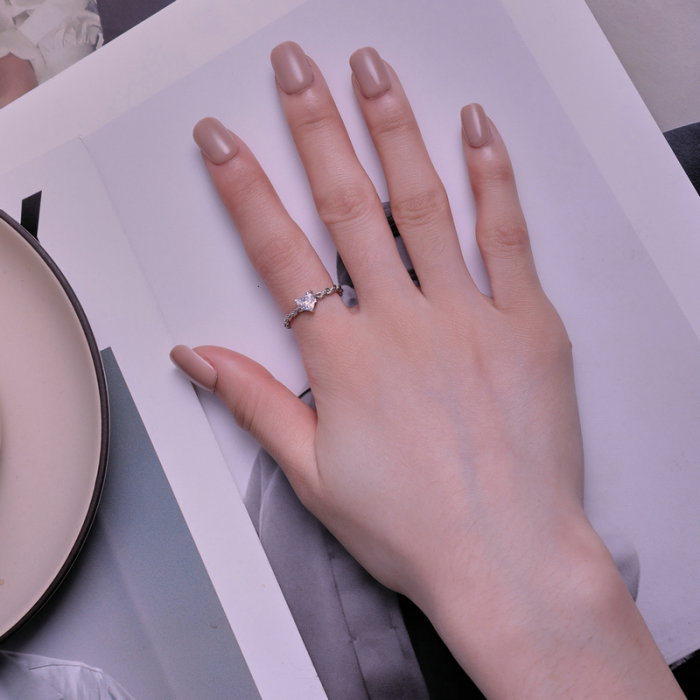 Inel argint inima inlantuita [2]