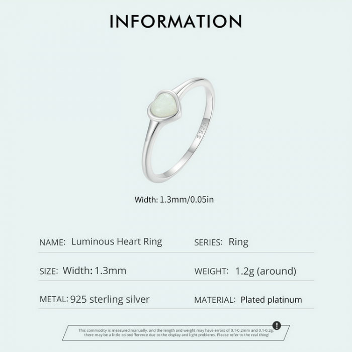 Inel argint inima luminoasa [13]