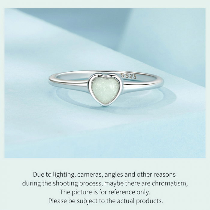Inel argint inima luminoasa [21]