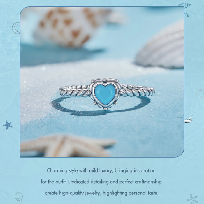 Inel argint inimioara turcoaz [17]