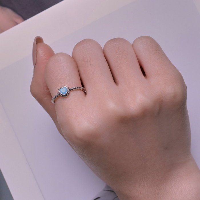 Inel argint inimioara turcoaz [4]