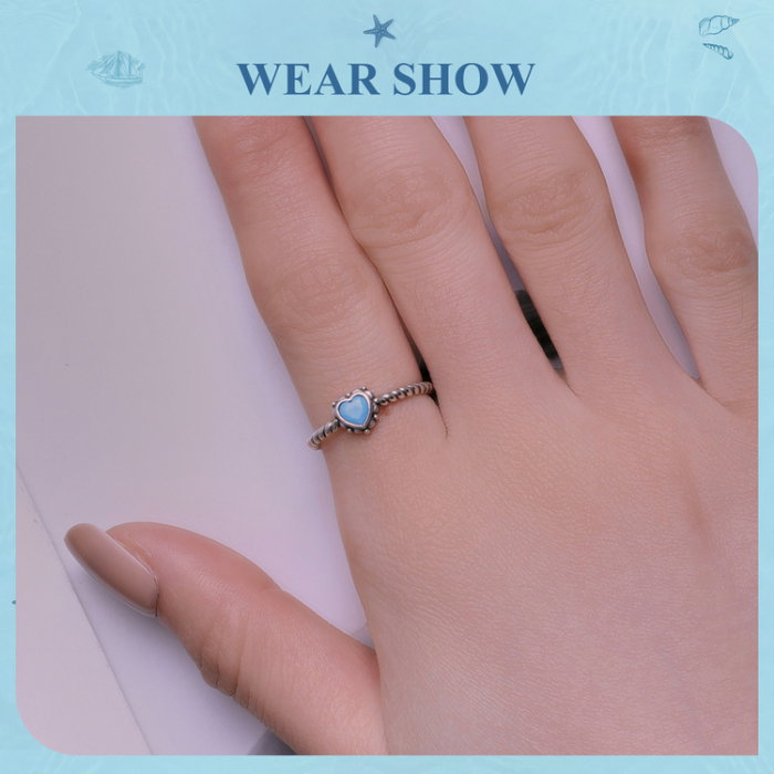 Inel argint inimioara turcoaz [15]