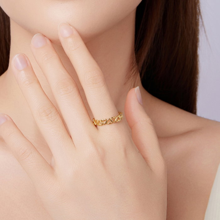 Inel argint inimioare [5]