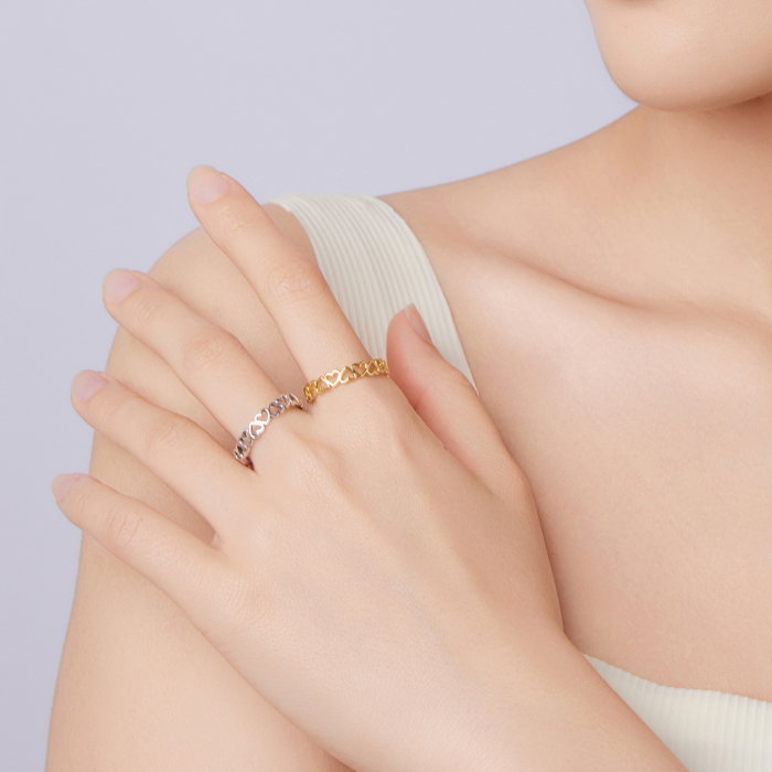 Inel argint inimioare [17]