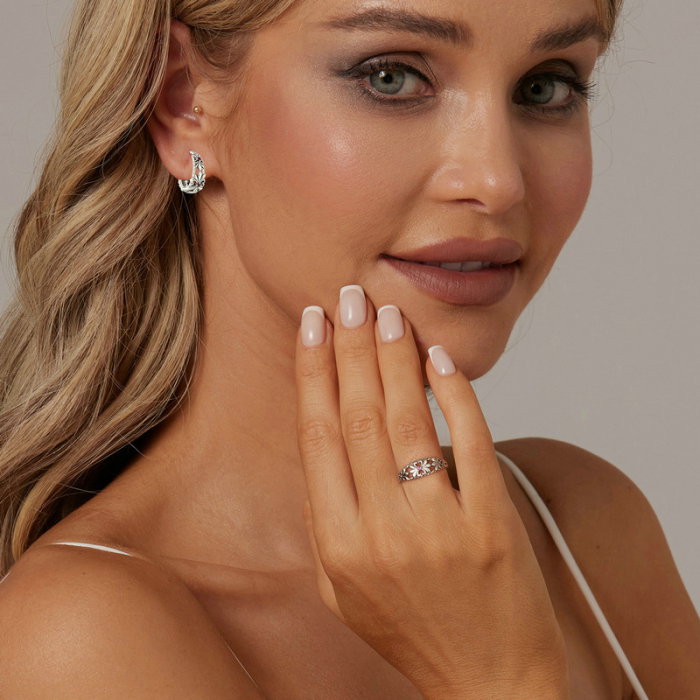 Inel argint iris [2]