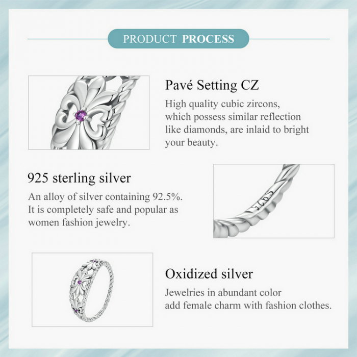 Inel argint iris [13]