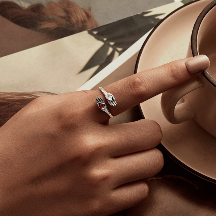 Inel argint iubire sincera [6]