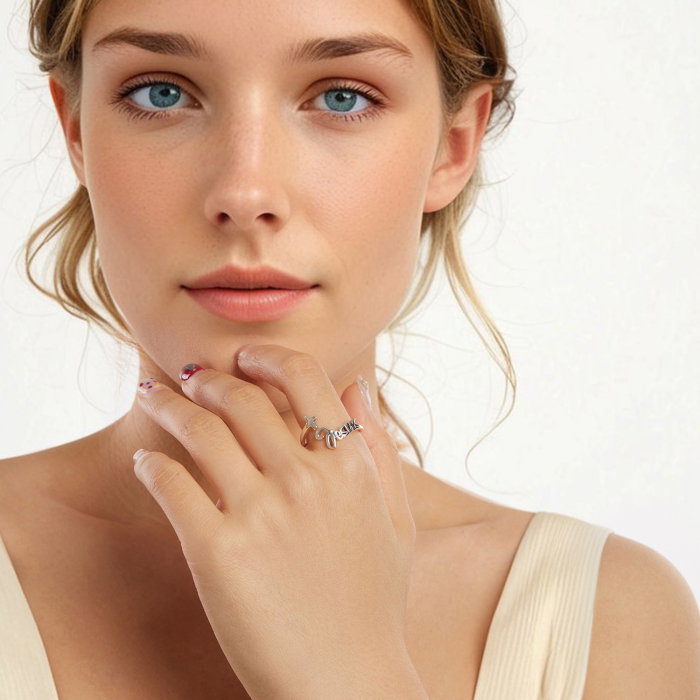 Inel argint Jesus Cross [4]