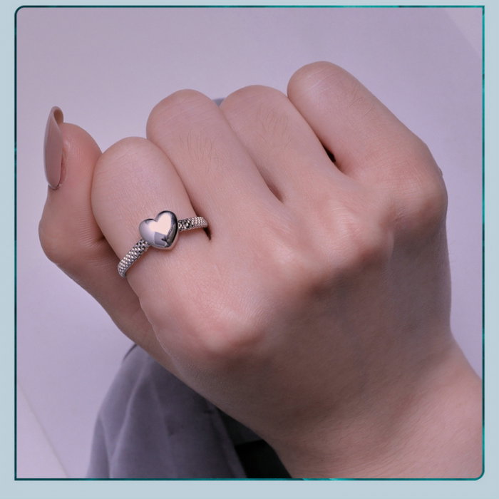 Inel argint lantul iubirii [12]