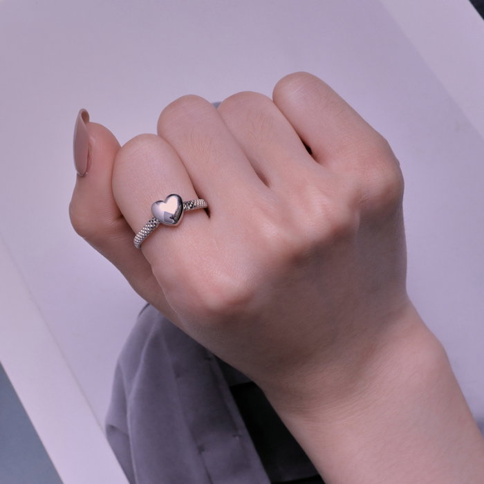 Inel argint lantul iubirii [2]