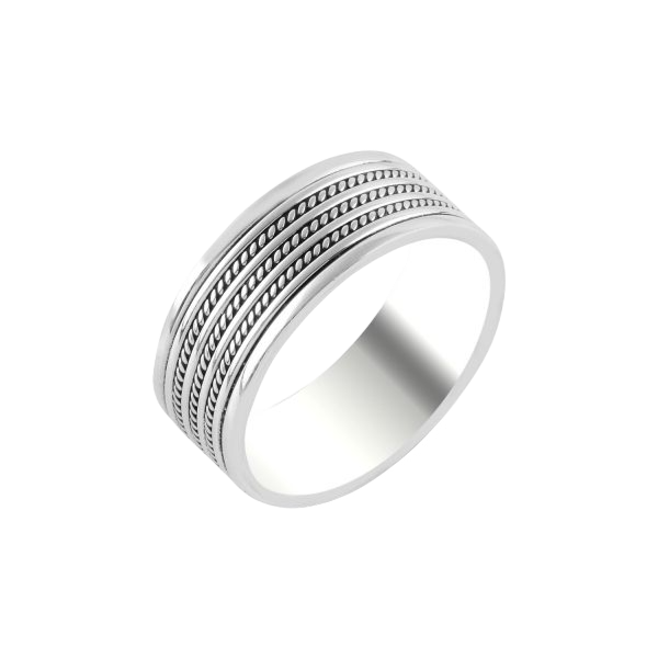 Inel argint lat cu model [1]