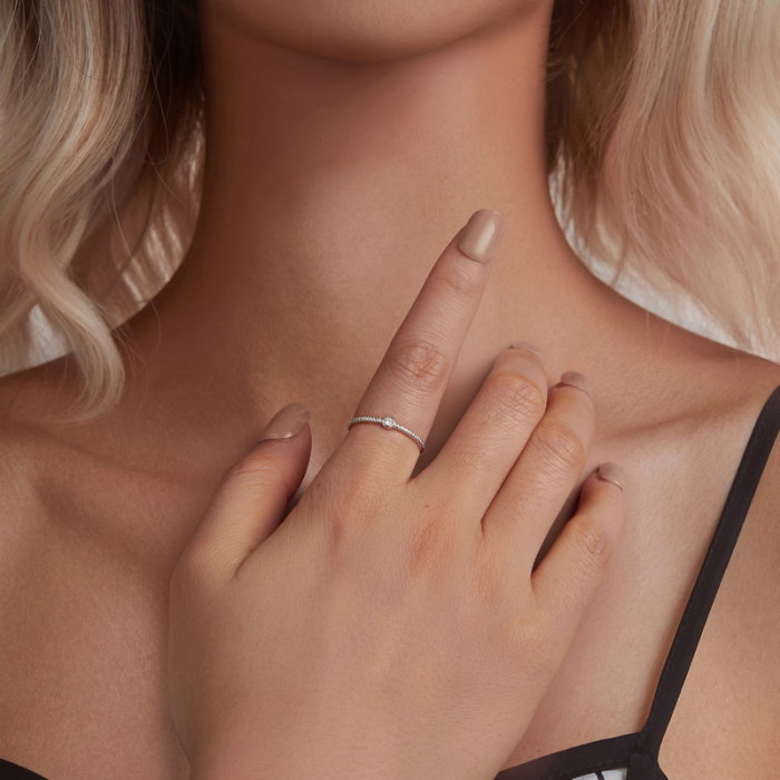 Inel argint minimalist [4]