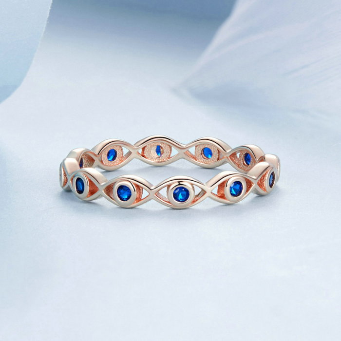 Inel argint ochi de deochi [3]