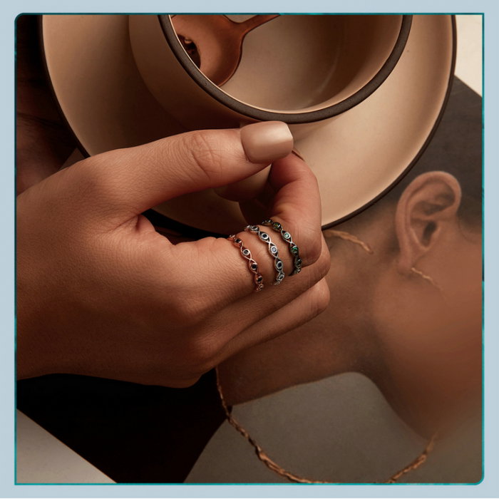 Inel argint ochi de deochi [12]