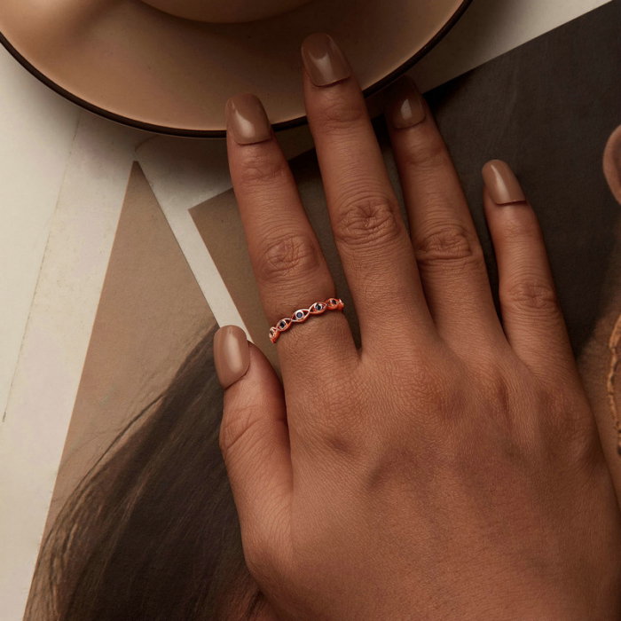 Inel argint ochi de deochi [4]