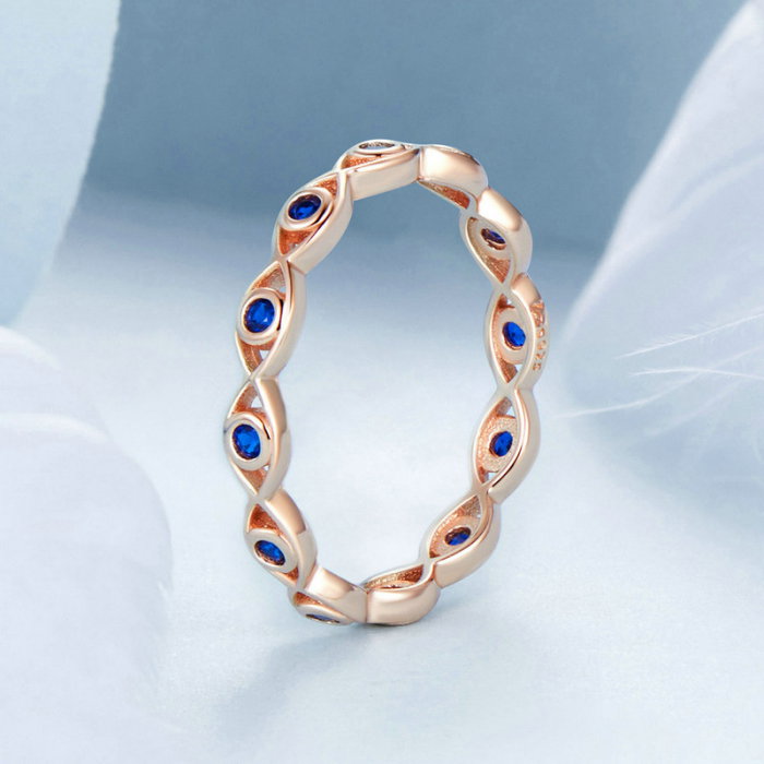 Inel argint ochi de deochi [7]