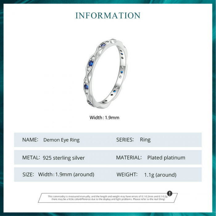 Inel argint ochi de deochi [10]