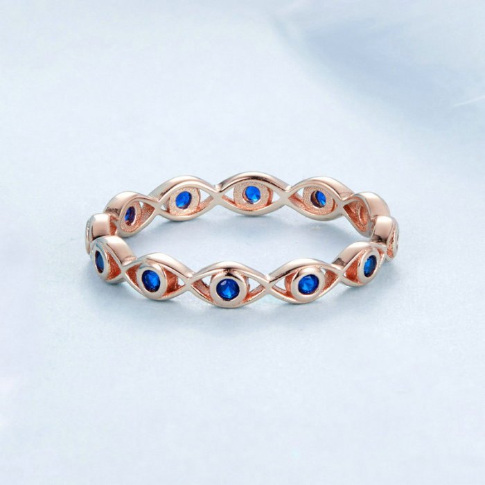 Inel argint ochi de deochi [5]