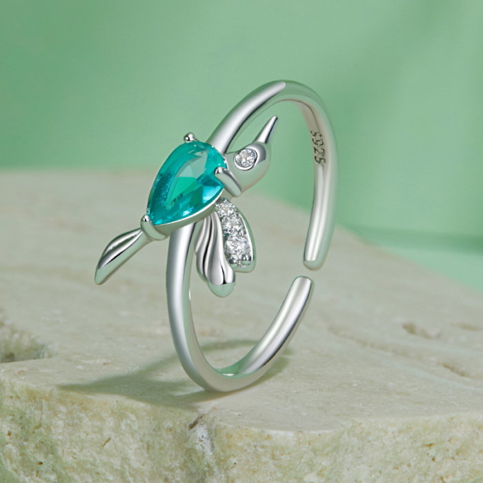 Inel argint pasare colibri [3]