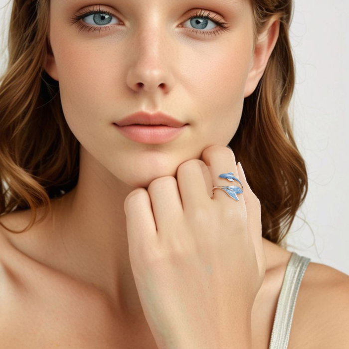 Inel argint pestisor Guppy [8]