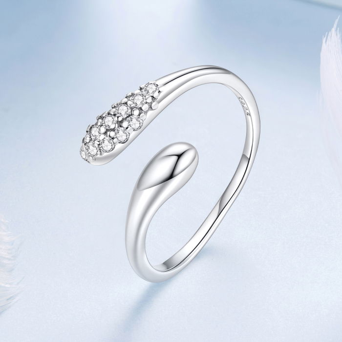 Inel argint picaturi [4]