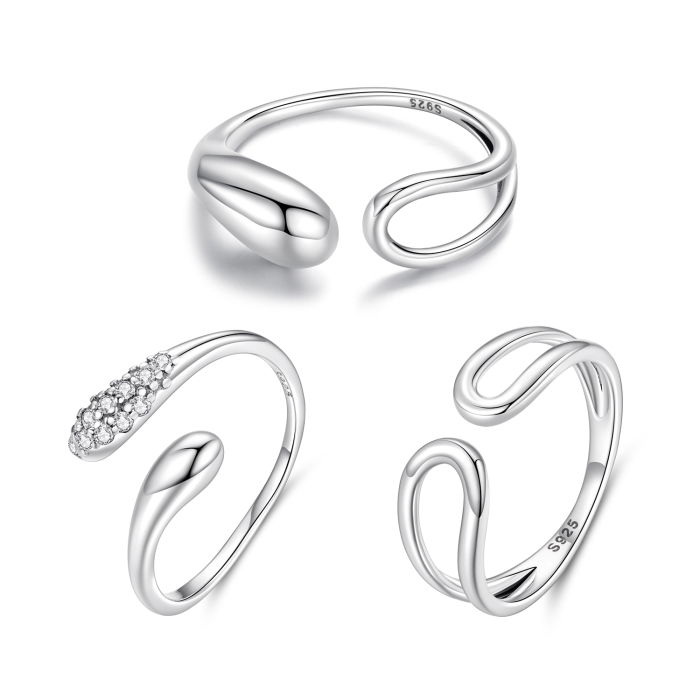 Inel argint picaturi [17]