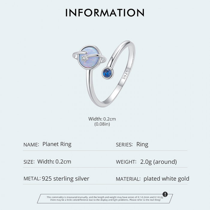 Inel argint Planeta si Opal [13]