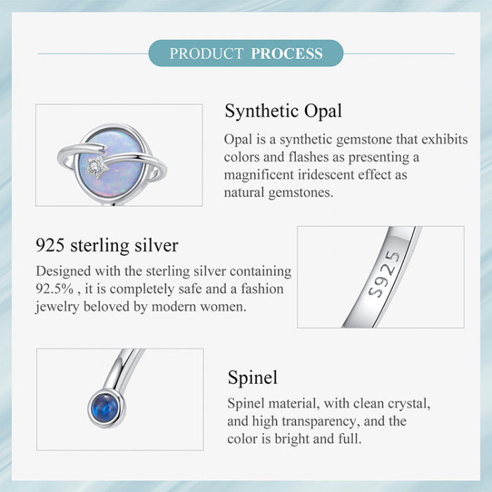 Inel argint Planeta si Opal [15]