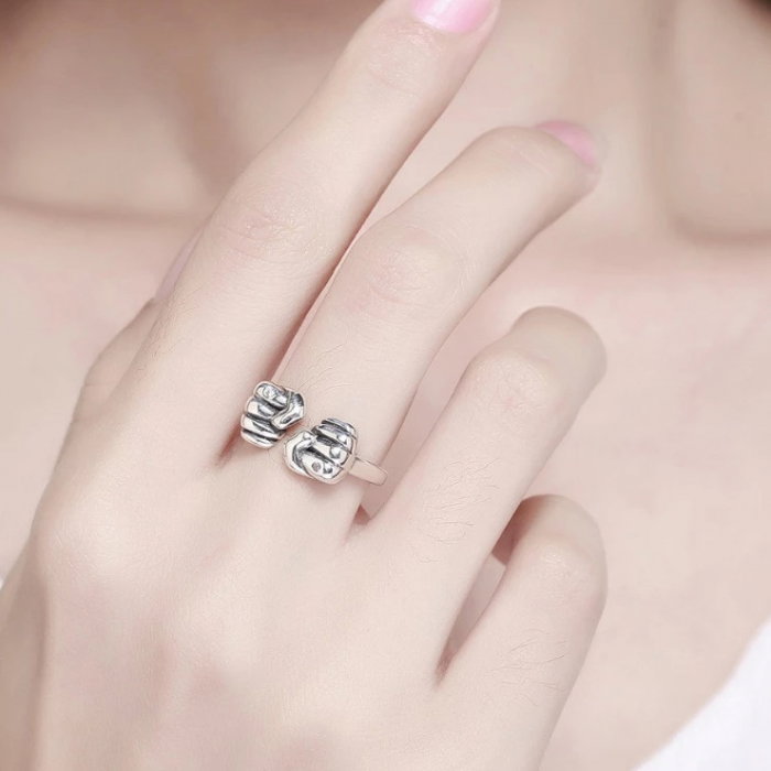 Inel argint Puterea Curajului [5]