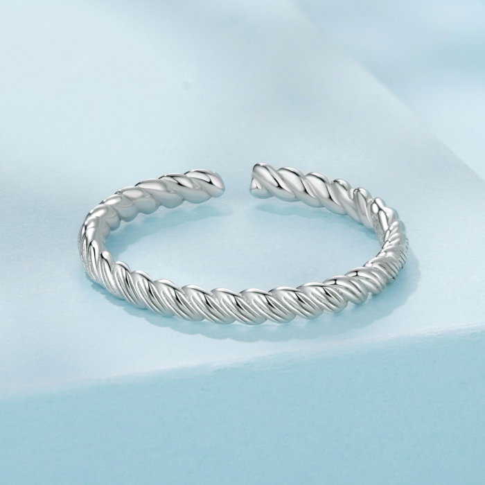 Inel argint rasucit [5]