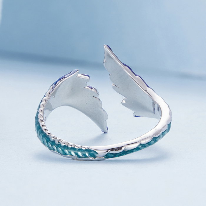 Inel argint reglabil aripi [6]