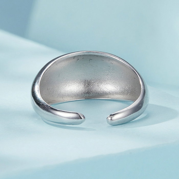 Inel argint reglabil bombat [5]