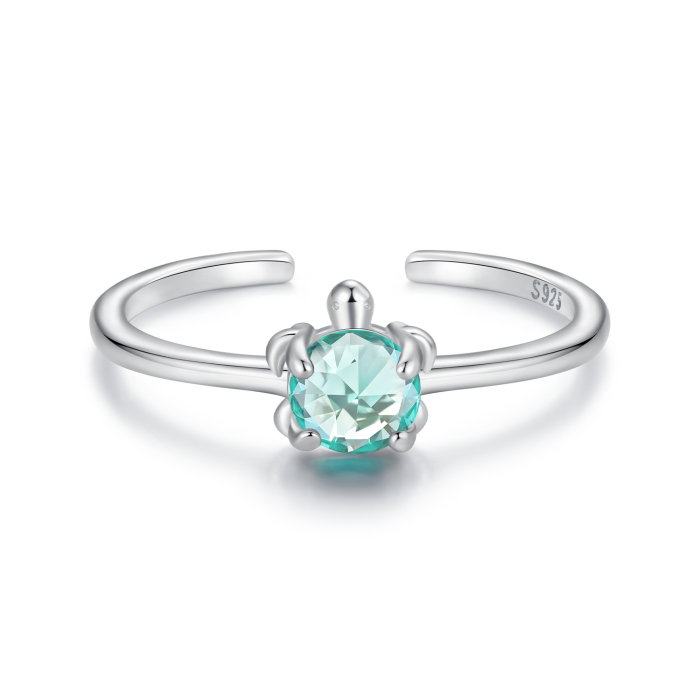 Inel argint reglabil broasca testoasa [1]