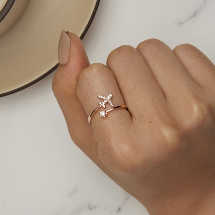 Inel argint reglabil calatorii [6]