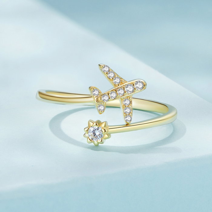 Inel argint reglabil calatorii [3]